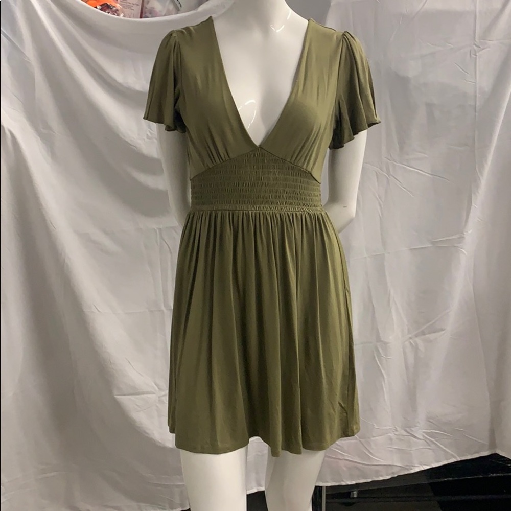 Green forever 21 dress